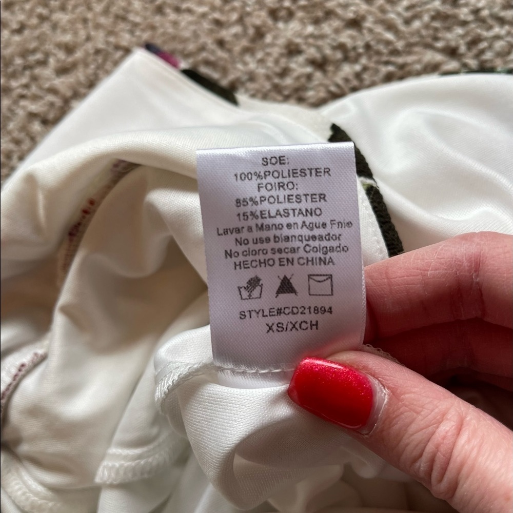 Trac | Floral Mini Dress | Size XS - Picture 7 of 8